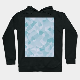 Abstract Geometric Pattern - crumpled paper design Hoodie